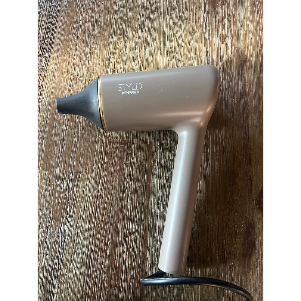 Ken Paves STYLD Professional Hair Dryer Taupe Gold 1875W ST7XD1.0-01 ST7VS1